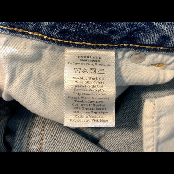 Everlane The ’90s Cheeky Jean - Medium Blue - Picture 7 of 8